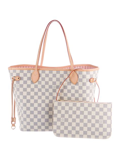 louis vuitton damier azur neverfull pm|louis vuitton neverfull mm reviews.